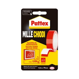 Pattex Millechiodi Nastro Biadesivo di Montaggio