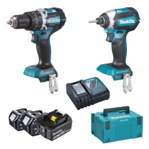 KIT DHP484+DTD153+BL1850BX3+DC18RC MAKITA MAKDLX2180TJ1 UTENSILI E MACCHINARI SAN GIORGIO A CREMANO NAPOLI