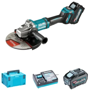 SMERIGLIATRICE 40VMax 230mm 5Ahx2 MAKITA MAKGA038GT201 UTENSILI E MACCHINARI SAN GIORGIO A CREMANO NAPOLI