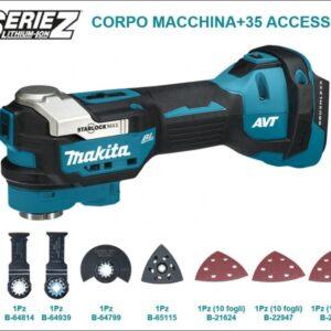 UTENSILE MULTIFUNZIONE 18V BL+35ACC. MAKITA MAKDTM52ZJX1 UTENSILI E MACCHINARI SAN GIORGIO A CREMANO NAPOLI