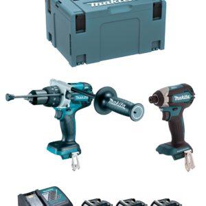 KIT DHP481+DTD153+BL1850B*3+DC18RC MAKITA MAKDLX2174TJ1 UTENSILI E MACCHINARI SAN GIORGIO A CREMANO NAPOLI