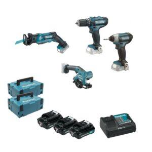 KIT HP333+TD110+HS301+JR103+2Ax3 MAKITA MAKCLX431SAJ1 UTENSILI E MACCHINARI SAN GIORGIO A CREMANO NAPOLI